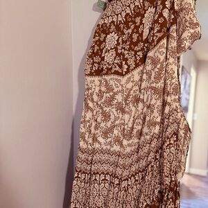 Floral Bohemian Maxi Skirt